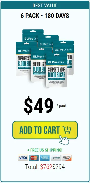 Buy GLPro Patch 6 Bottle
